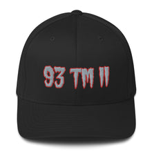 Load image into Gallery viewer, 93 TM 11 Fitted Hat ( Grey Letters & Red Outline )