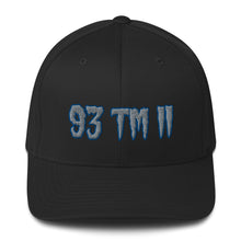 Load image into Gallery viewer, 93 TM 11 Fitted Hat ( Grey Letters & Blue Outline )