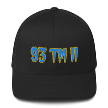 Load image into Gallery viewer, Delete 93 TM 11 Fitted Hat ( Powder Blue Letters & Yellow Outline )