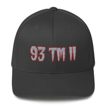Load image into Gallery viewer, 93 TM 11 Fitted Hat ( Grey Letters & Red Outline )
