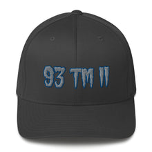 Load image into Gallery viewer, 93 TM 11 Fitted Hat ( Grey Letters & Blue Outline )