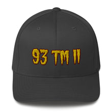 Load image into Gallery viewer, 93 TM 11 Fitted Hat ( Gold Letters & Maroon Outline )