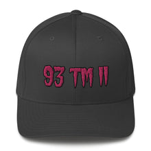 Load image into Gallery viewer, 93 TM 11 Fitted Hat ( Pink Letters & Black Outline )