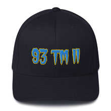 Load image into Gallery viewer, Delete 93 TM 11 Fitted Hat ( Powder Blue Letters & Yellow Outline )