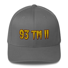 Load image into Gallery viewer, 93 TM 11 Fitted Hat ( Gold Letters & Maroon Outline )