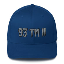 Load image into Gallery viewer, 93 TM 11 Fitted Hat ( Grey Letters & Black Outline )