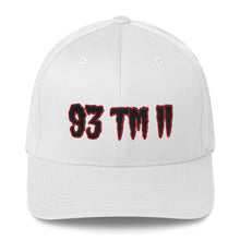 Load image into Gallery viewer, 93 TM 11 Fitted Hat ( Black Letters & Red Outline )