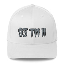 Load image into Gallery viewer, 93 TM 11 Fitted Hat ( Grey Letters & Black Outline )