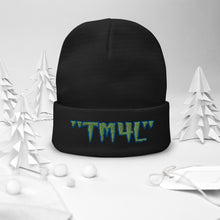Load image into Gallery viewer, TM4L Beanie ON SALE ( Kiwi Green Letters & Royal Blue Outline )