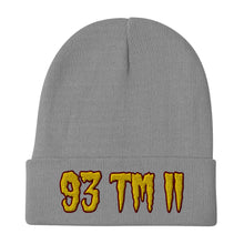 Load image into Gallery viewer, 93 TM 11 Beanie ( Gold Letters & Burgundy Outline )