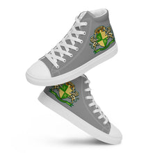 Load image into Gallery viewer, Men’s High Top Canvas Shoes (Crest)