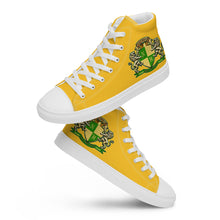 Load image into Gallery viewer, Men’s HighTop Canvas Shoes (Crest)