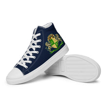Load image into Gallery viewer, Men’s High Top Canvas Shoes (Crest)