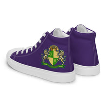 Load image into Gallery viewer, Men’s High Top Canvas Shoes (Crest)
