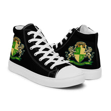 Load image into Gallery viewer, Men’s High Top Canvas Shoes (Crest)