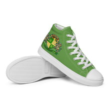 Load image into Gallery viewer, Men’s High Top Canvas Shoes (Crest)