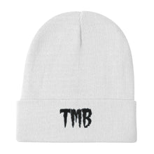 Load image into Gallery viewer, TMB Beanie ( Black Letters & Grey Outline )