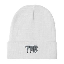 Load image into Gallery viewer, TMB Beanie ( Grey Letters & Black Outline )