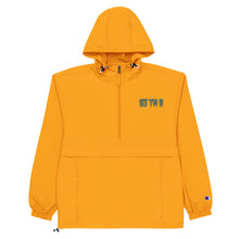 Load image into Gallery viewer, 93 TM 11 Wind Breaker ( Green Letters & Blue Outline )