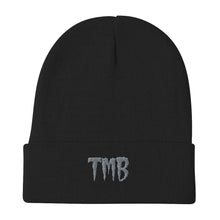 Load image into Gallery viewer, TMB Beanie ( Grey Letters & Black Outline )