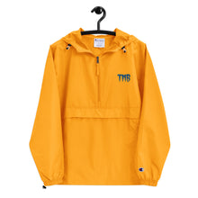 Load image into Gallery viewer, TMB Wind Breaker ( Blue Letters & Yellow Outline )