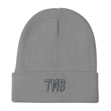 Load image into Gallery viewer, TMB Beanie ( Grey Letters & Black Outline )