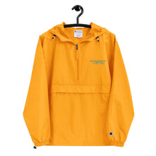 Load image into Gallery viewer, TM4L Wind Breaker ( Yellow Letters & Powder Blue Outline )
