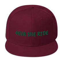 Load image into Gallery viewer, 4eva She Ride Snapback Hat
