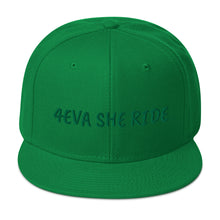Load image into Gallery viewer, 4eva She Ride Snapback Hat