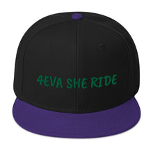 Load image into Gallery viewer, 4eva She Ride Snapback Hat