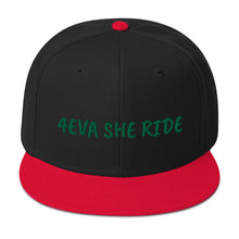 Load image into Gallery viewer, 4eva She Ride Snapback Hat