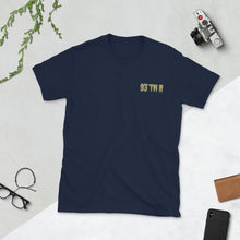 Load image into Gallery viewer, 93 TM 11 Softstyle T-Shirt ( Grey Letters & Gold Outline )