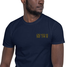 Load image into Gallery viewer, 93 TM 11 Softstyle T-Shirt ( Black Letters & Gold Outline )