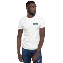 Load image into Gallery viewer, 93 TM 11 Softstyle T-Shirt ( Grey Letters & Blue Outline )