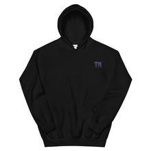 Load image into Gallery viewer, TM Hoodie ( Purple Letters & Black Outline )