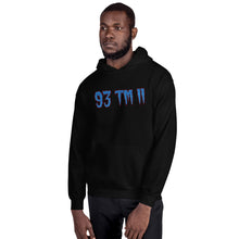 Load image into Gallery viewer, BIG 93 TM 11 Hoodie (Powder Blue Letters & Maroon Outline)