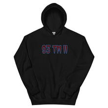 Load image into Gallery viewer, BIG 93 TM 11 Hoodie (Maroon Letters & Powder Blue Outline)