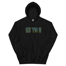 Load image into Gallery viewer, BIG 93 TM 11 Hoodie (Blue Letters & Gold Outline)