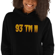 Load image into Gallery viewer, BIG 93 TM 11 Hoodie (Gold Letters & Orange Outline)