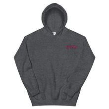 Load image into Gallery viewer, Small 93 TM 11 Hoodie ( Pink Letters & Black Outline )
