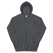 Load image into Gallery viewer, TM Hoodie ( Purple Letters & Black Outline )