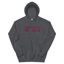 Load image into Gallery viewer, BIG 93 TM 11 Hoodie (Pink Letters & Black Outline)