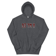 Load image into Gallery viewer, BIG 93 TM 11 Hoodie (Maroon Letters & White Outline)