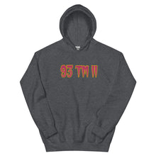 Load image into Gallery viewer, BIG 93 TM 11 Hoodie (Pink Letters & Gold Outline)