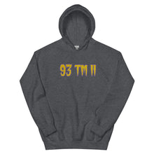 Load image into Gallery viewer, BIG 93 TM 11 Hoodie (Gold Letters & Purple Outline)