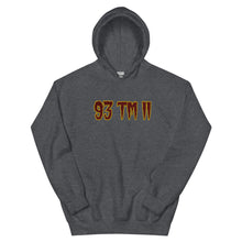 Load image into Gallery viewer, BIG 93 TM 11 Hoodie (Maroon Letters & Gold Outline)