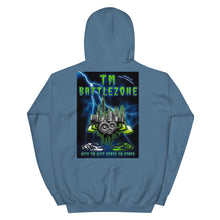 Load image into Gallery viewer, TMB Hoodie (Battlezone) on back