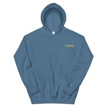 Load image into Gallery viewer, TM4L Hoodie ( Gray Letters & Gold Outline )