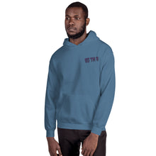Load image into Gallery viewer, Small 93 TM 11 Hoodie ( Purple Letters & Black Outline )