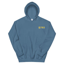 Load image into Gallery viewer, Small 93 TM 11 Hoodie ( Yellow Letters & White Outline )